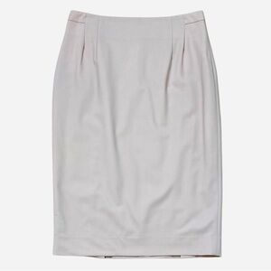 M.M. Lafleur Woman's Stretch Wool Pencil Skirt‎ Powder Pink Sz 6